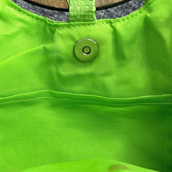 Cruise‎ Club Boho Handbag Wooden Ring Handle Green Blue Paisley Fairy Gypsy - Picture 3 of 12